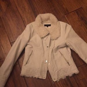 Steve Madden vegan leather white size small